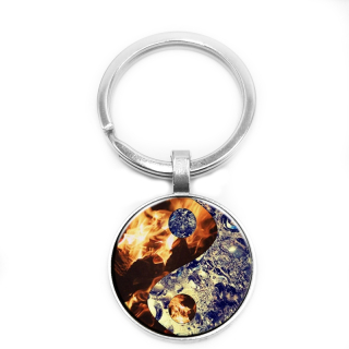 Klíčenka Yin yang (16)