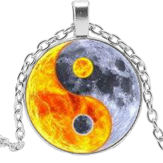 Řetízek Yin yang (20)