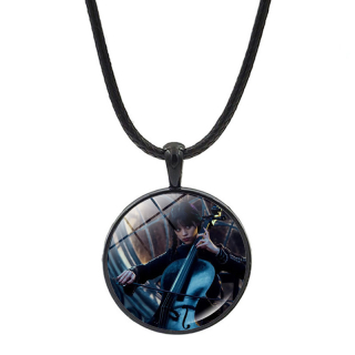 Řetízek Wednesday Addamsová (4)