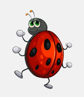 Samolepka beruška (5)