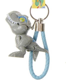 Klíčenka dinosaurus (8) -  šedá