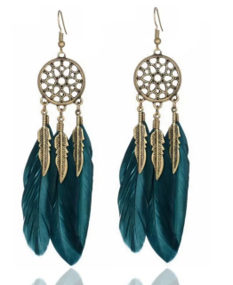 Náušnice lapač snů (4)