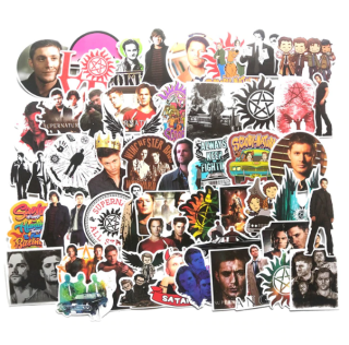 Set 50 samolepek Supernatural (Lovci duchů) - 3