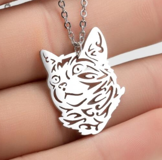 Řetízek kočka (ocel) 5