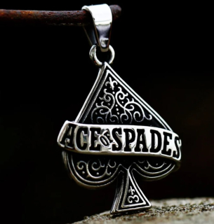 Řetízek Ace of Spades (ocel)
