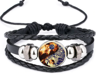 Náramek Yin yang (25)a