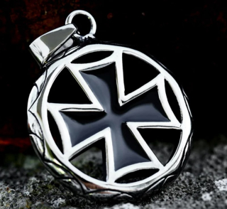 Řetízek kříž (ocel) 17