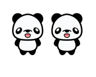 Náušnice panda (11)