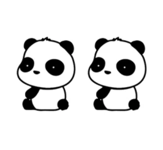 Náušnice panda (13)
