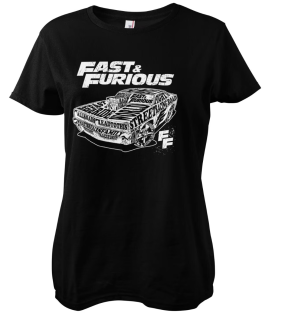 Dámské tričko Rychle a zběsile (Fast and Furious)
