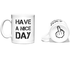 Hrnek Have a nice day - bílá