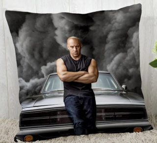Povlak na polštář Rychle a zběsile (Fast and Furious) 2 - 45x45 cm