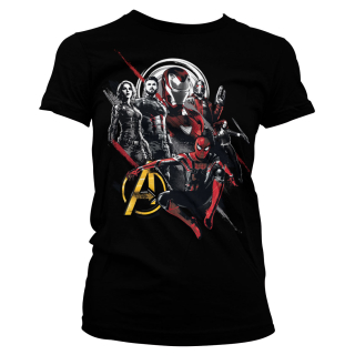 Dámské tričko Avengers - postavy