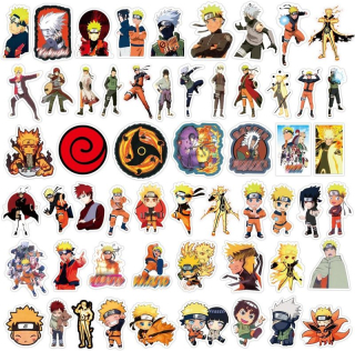 Set 50 samolepek Naruto (2)