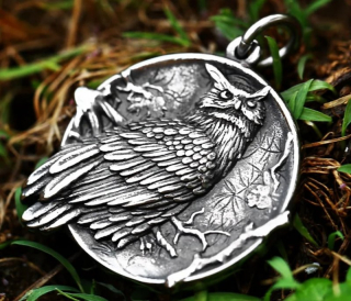 Řetízek sova (ocel)