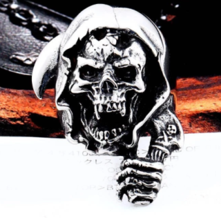 Prsten smrtka (ocel) 3