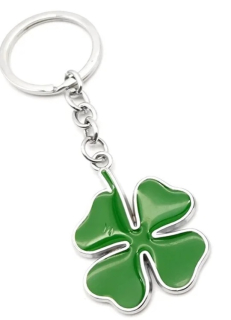 Klíčenka čtyřlístek (zelená) 11