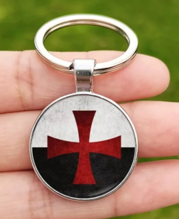 Klíčenka kříž templářů (11) st