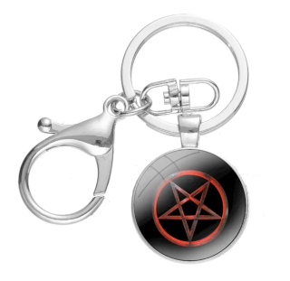 Klíčenka Supernatural (Lovci duchů) - pentagram (63) 