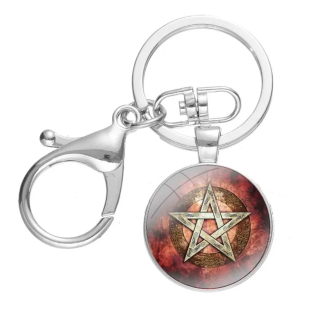 Klíčenka Supernatural (Lovci duchů) - pentagram (66) 