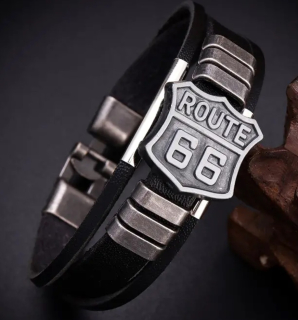 Náramek Route 66 - černá