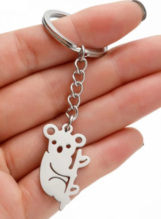 Klíčenka koala (ocel) 2