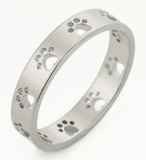 Prsten tlapky (ocel) 2