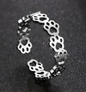 Prsten tlapky (ocel) 3