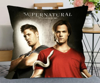 Povlak na polštář Supernatural (Lovci duchů) - 45 x 45 cm (25)