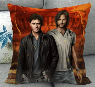 Povlak na polštář Supernatural (Lovci duchů) - 45 x 45 cm (26)