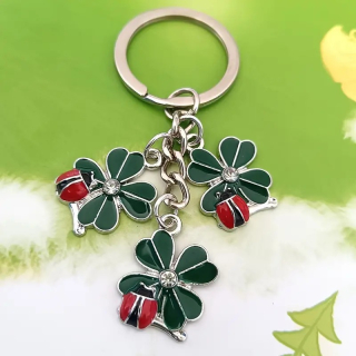 Klíčenka beruška a čtyřlístek (2)