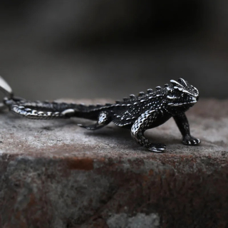 Řetízek ještěrka (ocel) 5