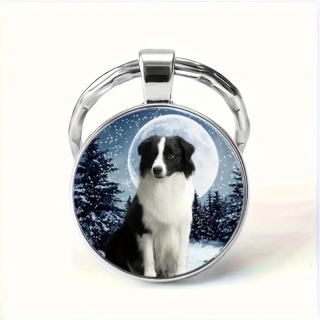 Klíčenka pes - border kolie (2)