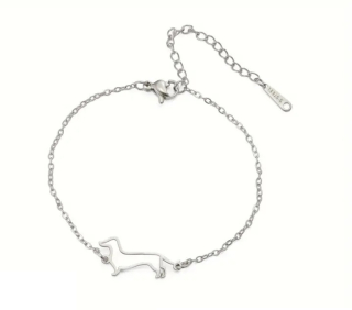 Náramek jezevčík (ocel)