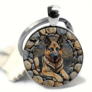 Klíčenka pes - německý ovčák (4)