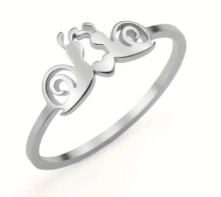 Prsten šneci (ocel)