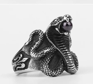 Prsten kobra (ocel) - čn