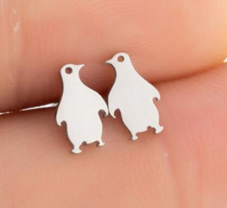 Náušnice tučňák (2)