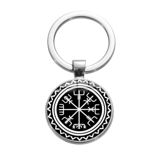 Klíčenka kompas - vegvisir (5)