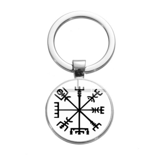 Klíčenka kompas - vegvisir (6)