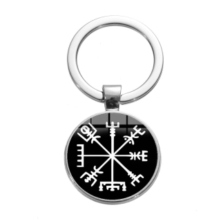 Klíčenka kompas - vegvisir (7)