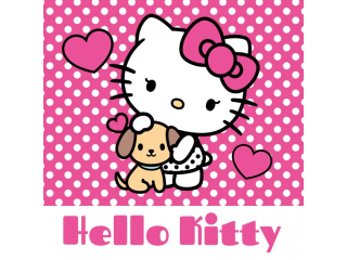 Ručník Hello Kitty - magický - 30 x 30 cm