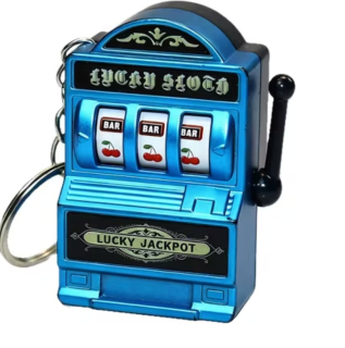 Klíčenka herní automat - modrá