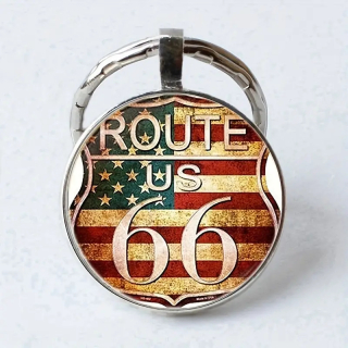 Klíčenka Route 66