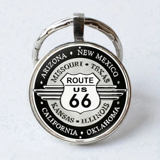 Klíčenka Route 66 (E)