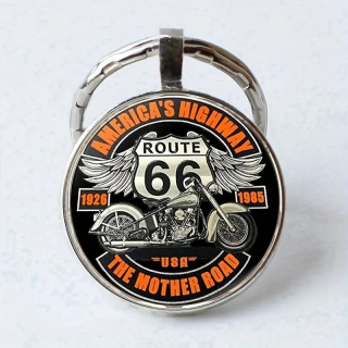 Klíčenka Route 66 (F)