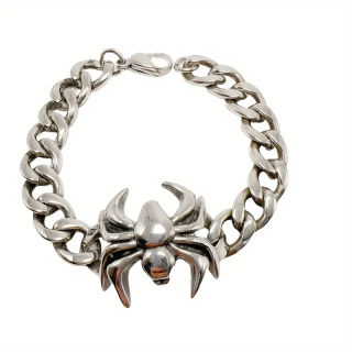 Náramek pavouk (ocel)