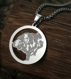 Řetízek medvěd (ocel) 3