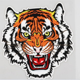 Samolepka (na auto, notebook) tygr (6)