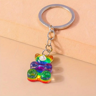 Klíčenka medvídek (barevná)